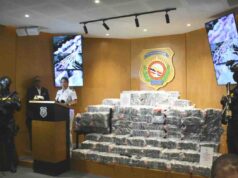 DEA califica de «contundente golpe» al narcotráfico decomiso de 1,360 paquetes de presunta cocaína