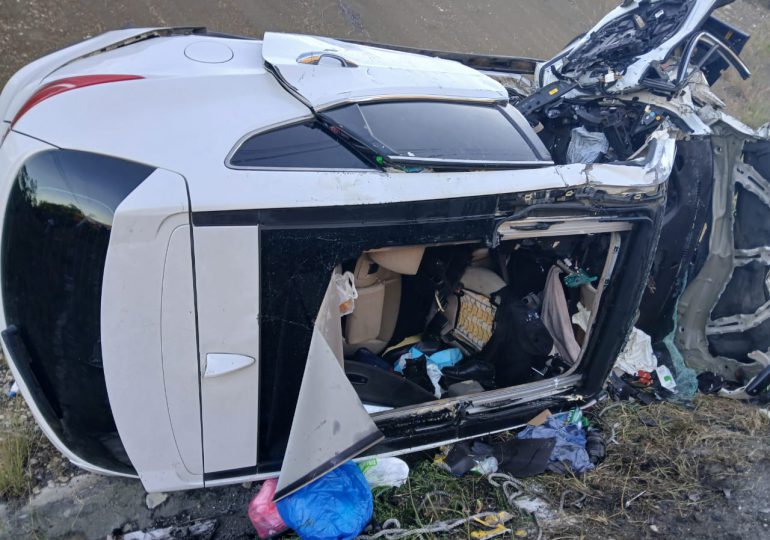 Trágico accidente de tránsito en la Carretera Sánchez deja cuatro ...