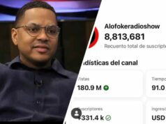 Santiago Matías revela ganancias de 1.9 millones de dólares en YouTube